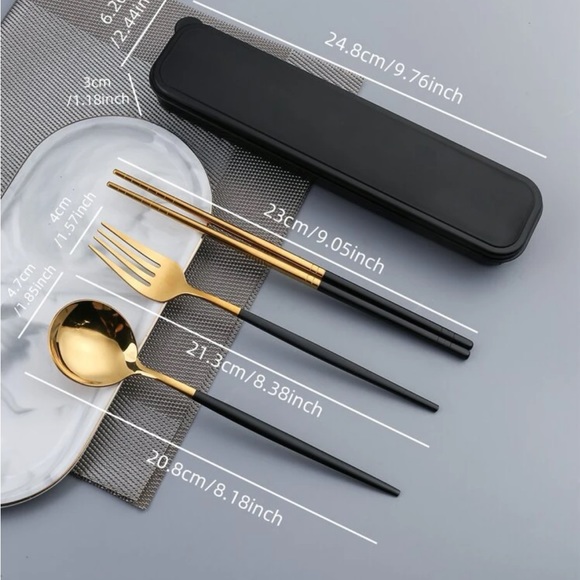 COPY - Cutlery 3pc Cutlery Set - Picture 2 of 3